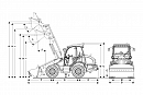 Телескопический погрузчик Kramer 8085T фото 3